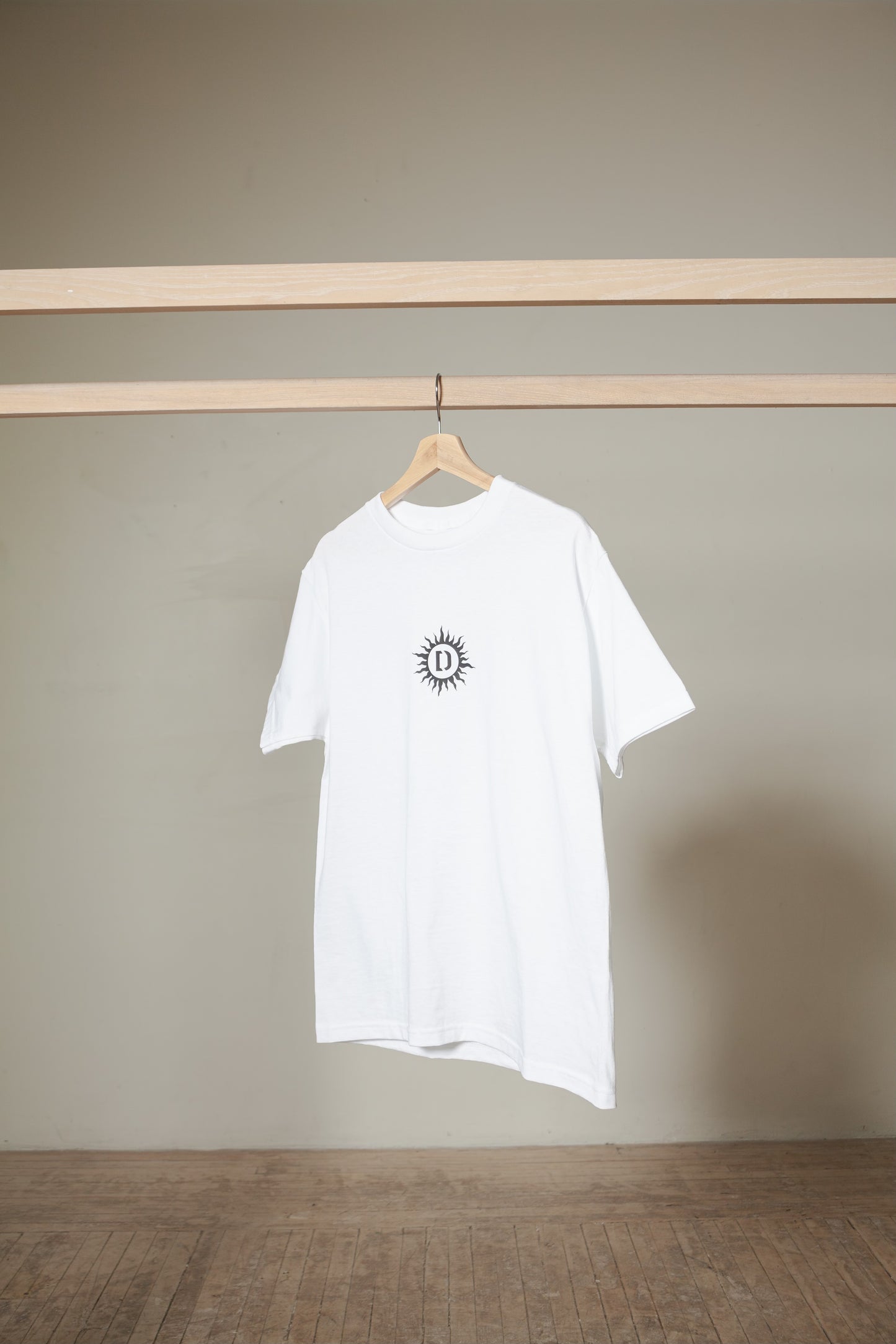 White Daely Peace Tee